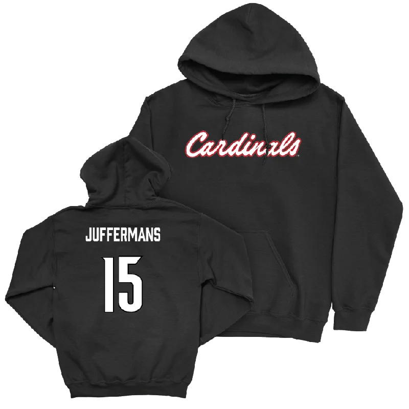 Women's Basketball Black Script Hoodie   - Isla Juffermans Graphic Hoodie Design Print