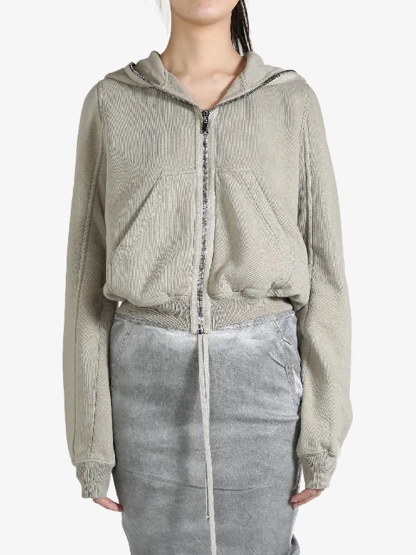 RICK OWENS DRKSHDW - Women Felpa - Small Gimp Hoodie Hoodie with Emblem Brand Identity