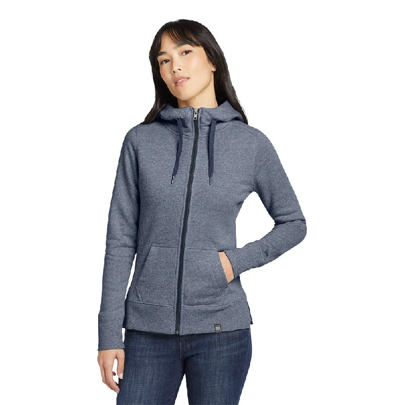 New Era LNEA502 Women's French Terry Full-Zip Hoodie Hoodie with High Neck Warm Protective