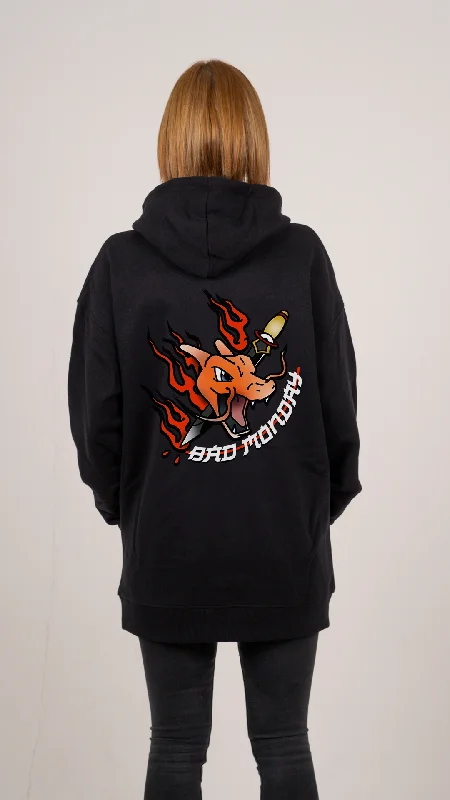 Char Iz Hard Hoodie Graphic Hoodie Design Print