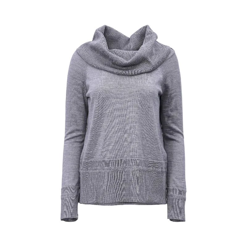 MaxMara Women's Tiglio Hoodie Hoodie with Metallic Shiny Futuristic