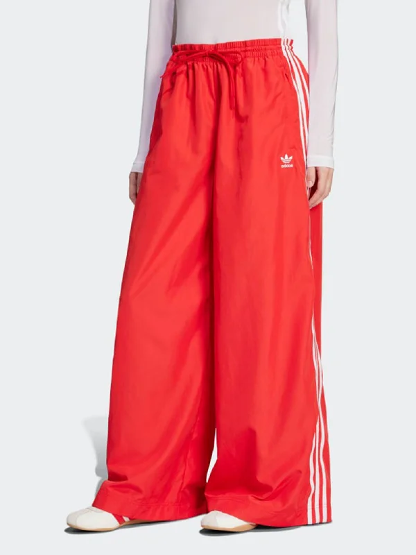 Oversized Track Better Scarlet Pants Formal Linen Trousers