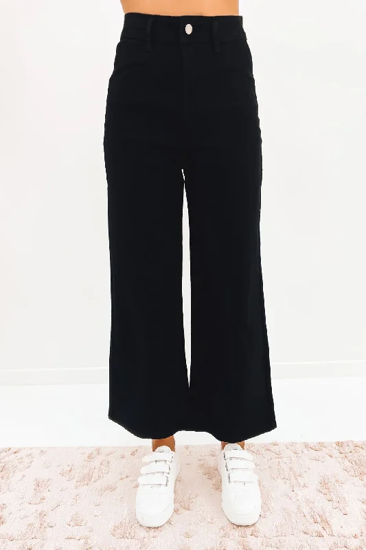 Spencer Pant Black High-Waist Jeans