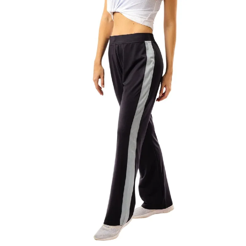 Take Comfort Wide Leg Yoga Pants in Black Relaxed Lounge Trousers