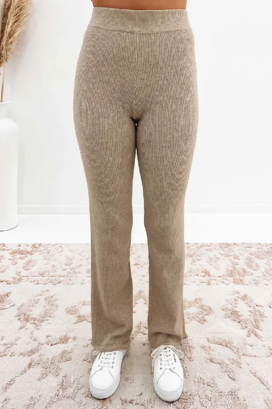 Blair Knit Pant Natural Comfortable Maternity Pants