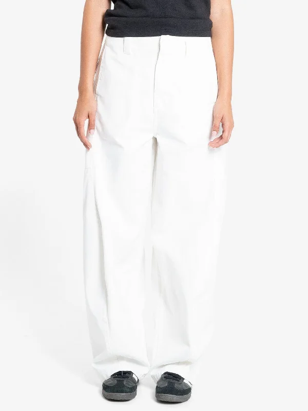 Ronnie Distill Pant - White Modern Skinny Pants