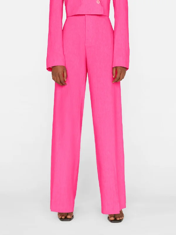 High Rise Wide Leg Trouser -- Flamingo Trousers fashionable trendy