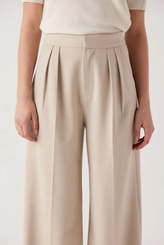 Colleen Trouser Chinos Cotton Straight Leg