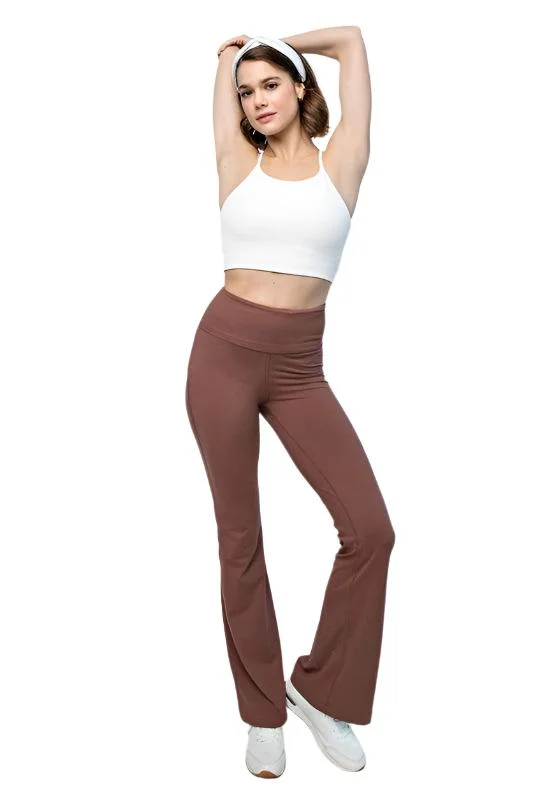 Flared Yoga Pants Modern Skinny Pants