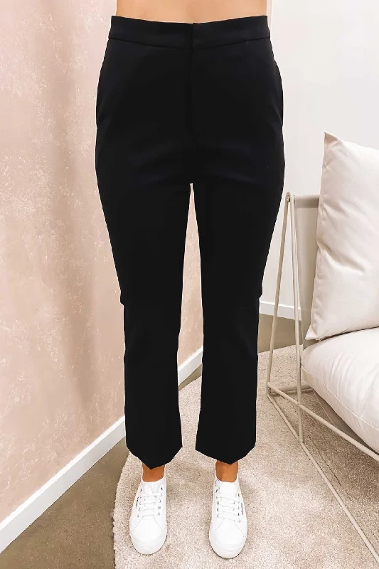 Brixley Pant Black Cozy Knit Pants