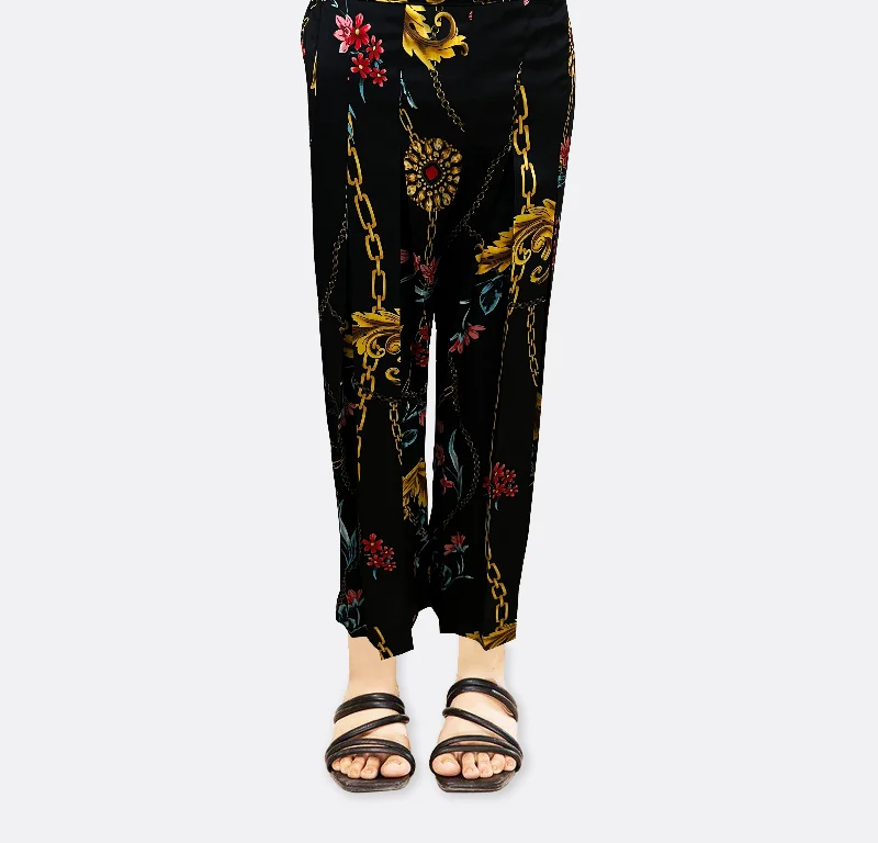 black chain trouser Trousers Modern Contemporary