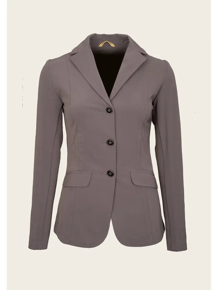 Equestrian Grey Poppy Seed Hunter Show Jacket Cotton Jacket Linen Jacket Terry Jacket