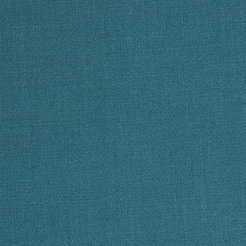 Light Wool Crepe Ocean Blue