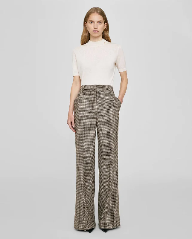 LYRA TROUSER / MINI HOUNDSTOOTH Trousers Occasion Special