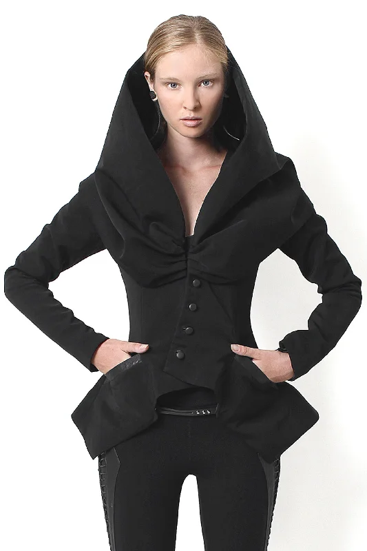 Bon Femme Peplum Jacket Elasticated Jacket Padded Jacket Insulated Jacket