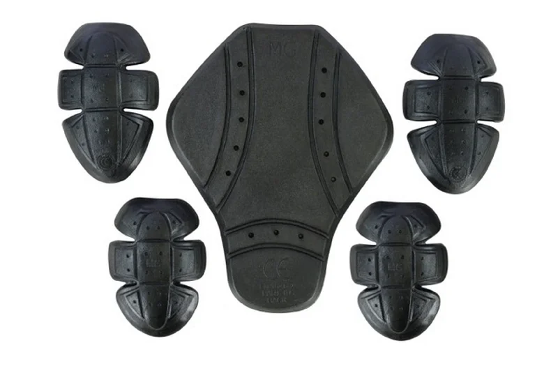 Elbow, Shoulder & Back Armour Protection For Motorcycle Jackets Or Shirts (Level 1) Welt Pockets Slit Pockets Flap Pockets