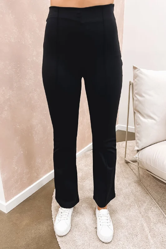 Dani Pant Black Cozy Maternity Pants