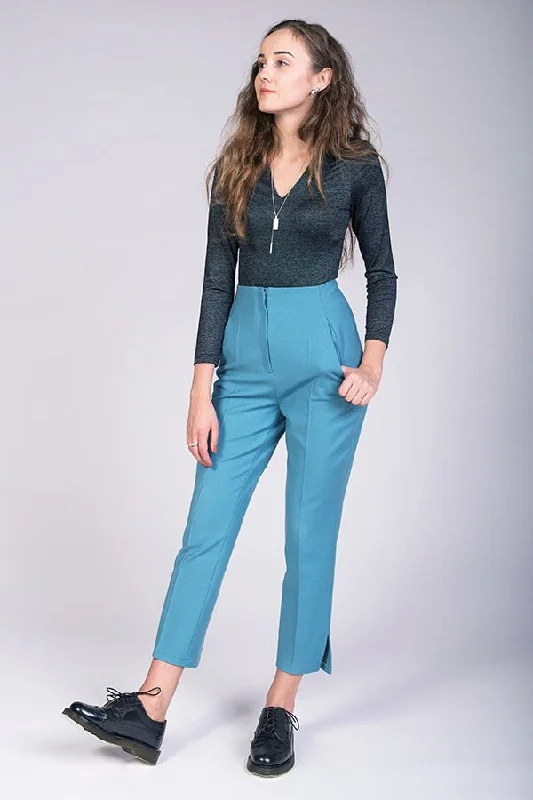 Tyyni Cigarette Trousers - Named Clothing - Sewing Pattern Trousers chic fashionable