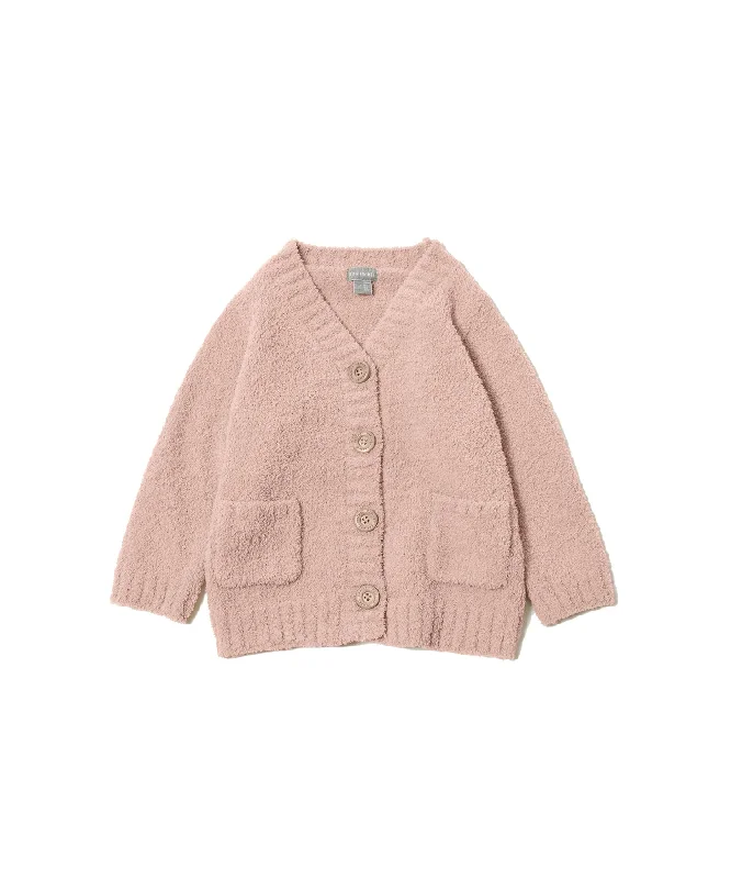 【KIDS】nestwell CLOVER - COMFORT V NECK CARDIGAN - Herringbone Houndstooth Plaid