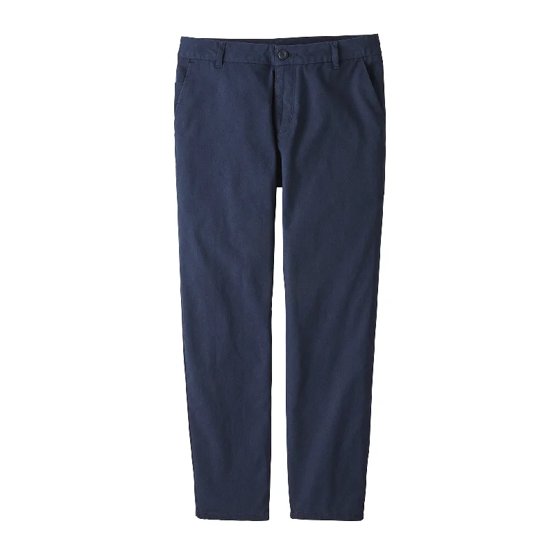 W's Stretch All-Wear Cropped Pants Formal Linen Trousers