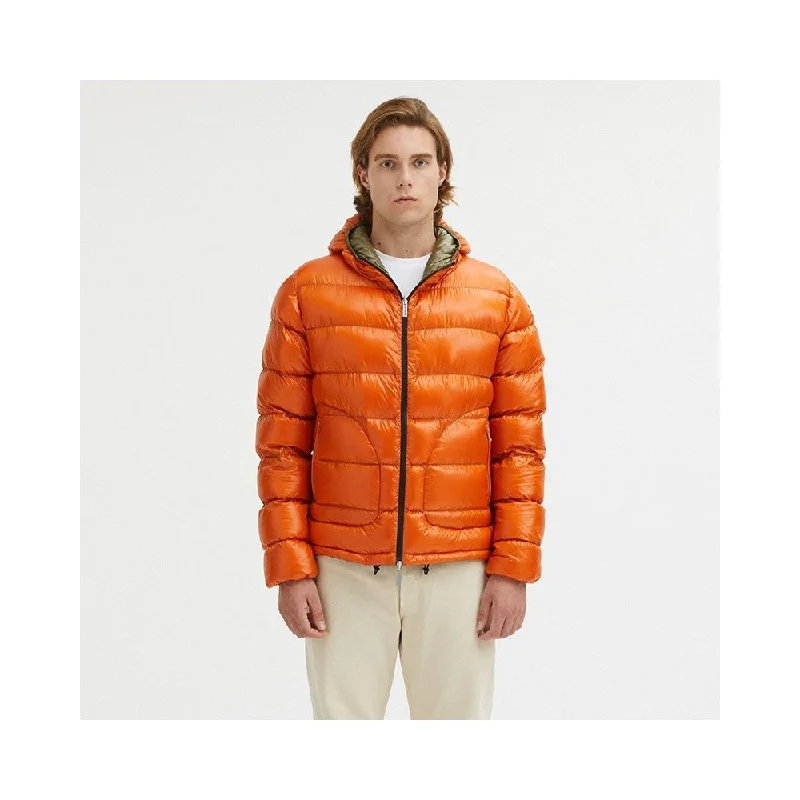 Reversible Goose Down Puffer Jacket Oversized Jacket Tailored Jacket Straight Jacket