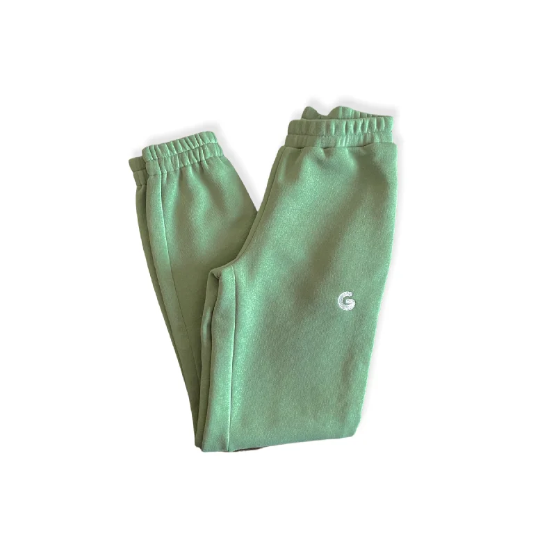 TheG Woman Pants // mint Trendy High-Waist Trousers