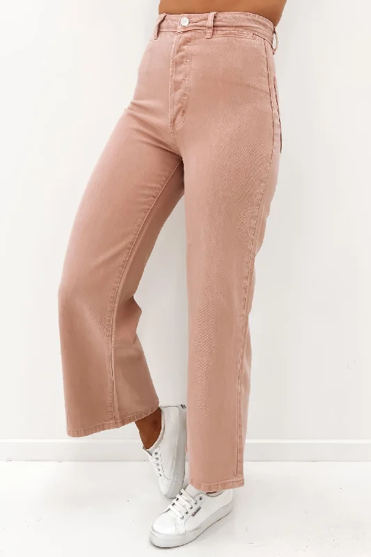 Sailor Pant Lyocell Peony Cozy Full-Length Pants