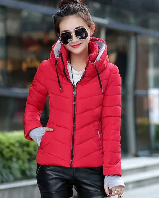 Cheap wholesale 2018 new winter  Hot selling women's fashion casual warm jacket female bisic coats T1192 Plaid Jacket Tartan Jacket Houndstooth Jacket