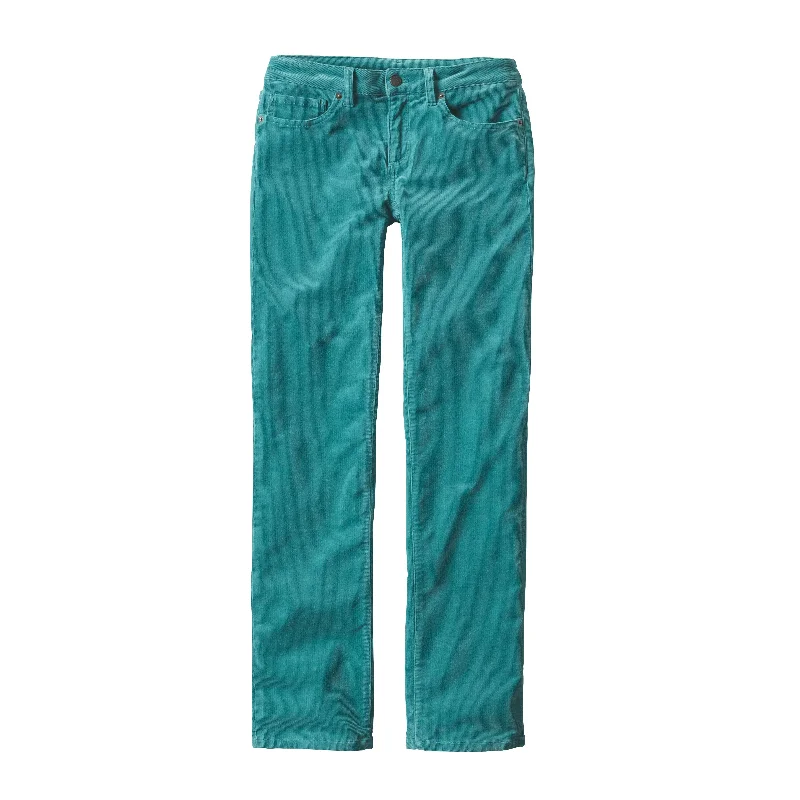 W's Corduroy Pants - Short Trendy Palazzo Pants