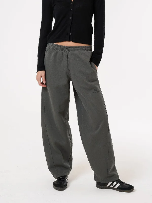 Arts and Industrial Track Pant - Merch Black Cozy Fitted Pants