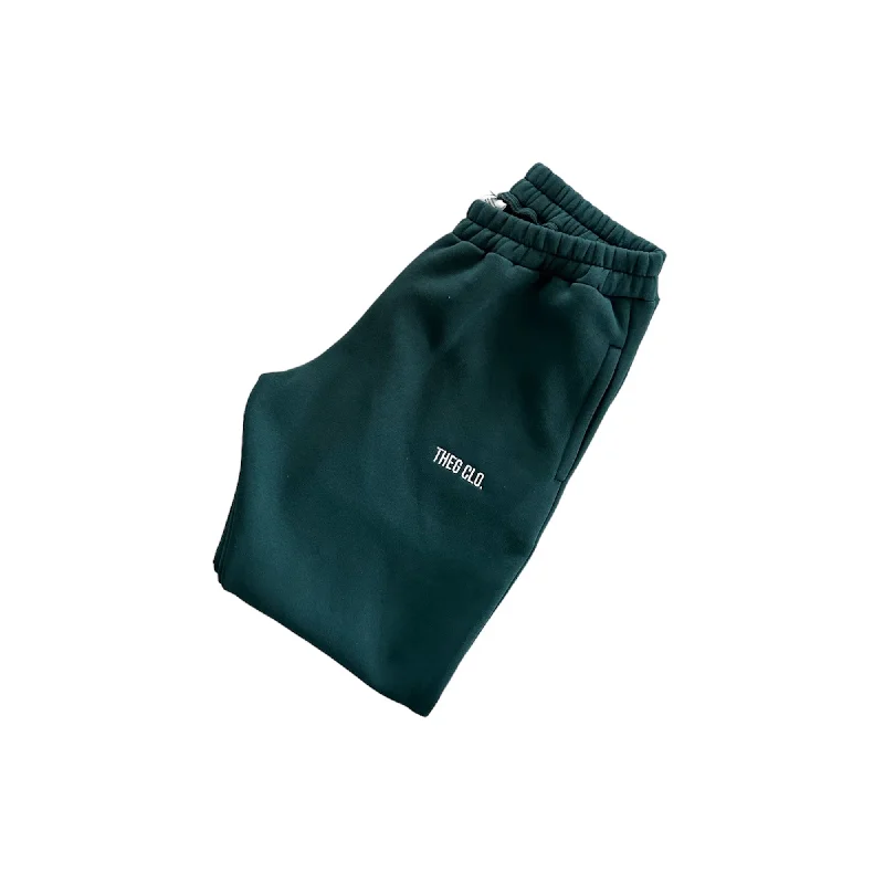 TheG Woman Pants // darkgreen Fashionable Button-Up Pants