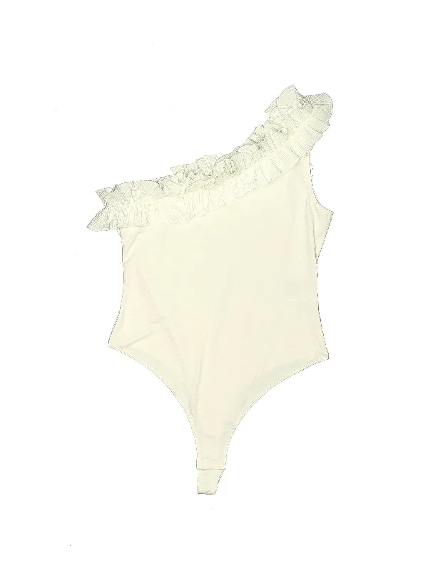 Bodysuit Elegant Bodysuit with Lace Trim