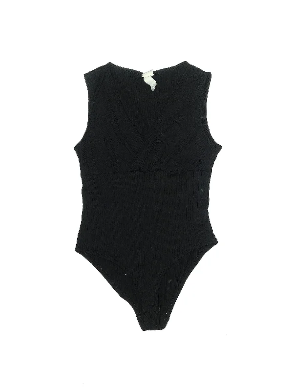 Bodysuit Stylish One-Shoulder Bodysuit