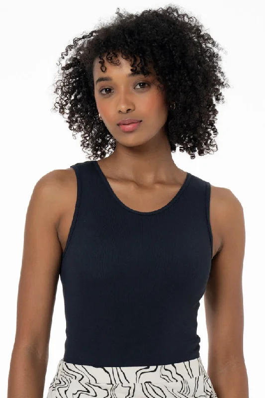 Seamless Bodysuit _ 141100 _ Charcoal Fashionable Bodysuit with Snaps