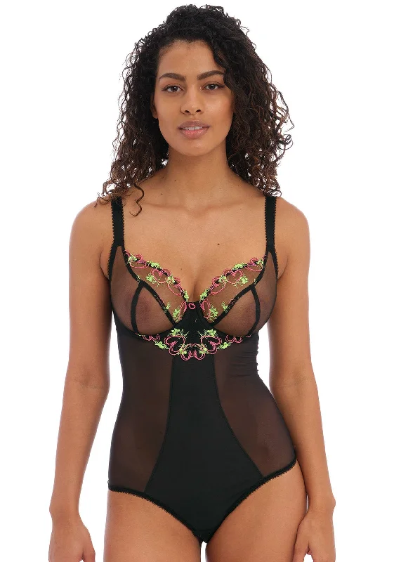 FREYA AA401093 LOVELAND BODYSUIT Elegant Bodysuit with Belted Waist