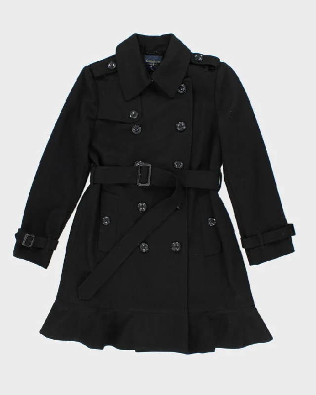 Deadstock London Fog Wool Blend Coat - M Longline Wool Coat