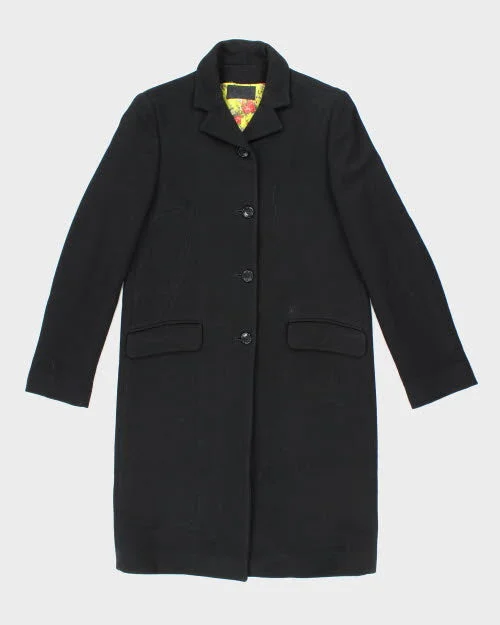 Dolce & Gabbana Black Coat - S Waterproof Hiking Jacket