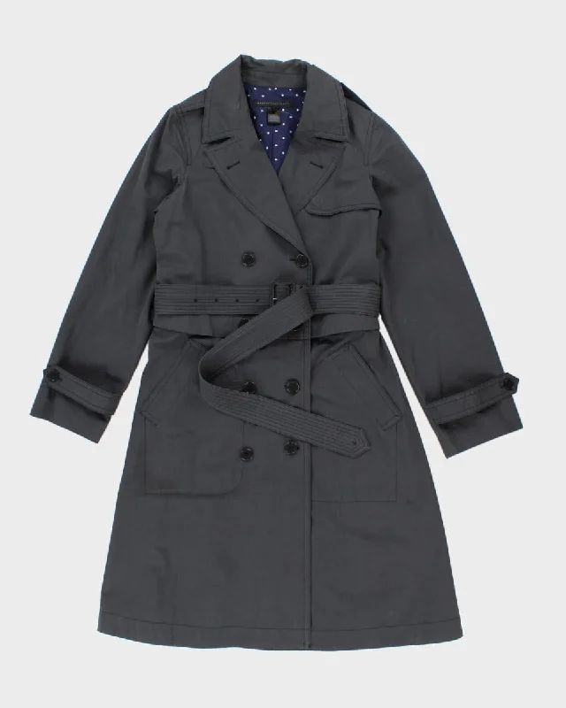 Women's Marc Jacobs Classic Rain Coat - M Longline Wool Coat