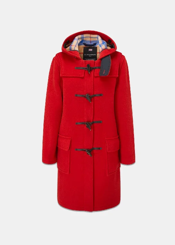 Women's Original Duffle Coat Red Thomson Soft Thermal Overcoat