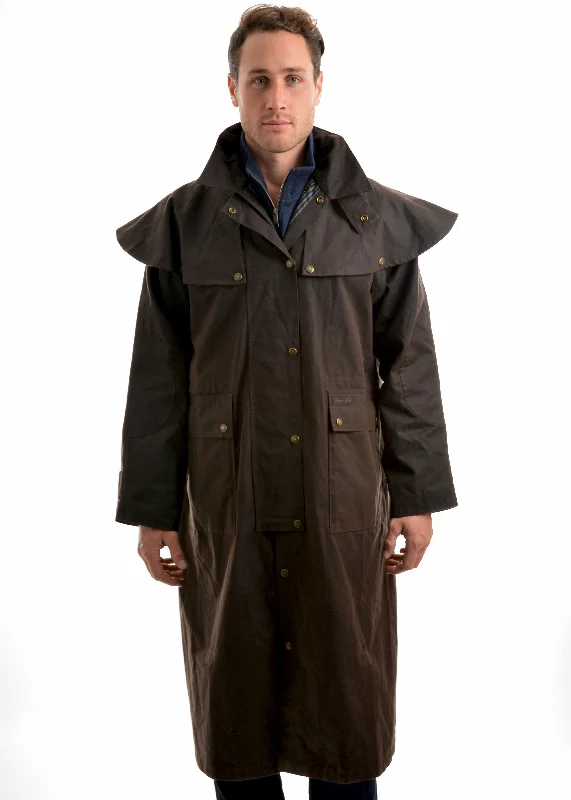 HIGH COUNTRY PROFESSIONAL OILSKIN LONG COAT Ultra-Soft Sherpa Vest