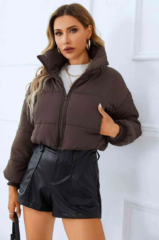 Warm and Stylish: Zip-Up Women Winter Coats with Pockets Cozy Knitted Poncho