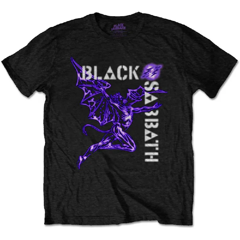 BLACK SABBATH Attractive T-Shirt, Retro Henry Welt Pockets Slit Pockets Flap Pockets