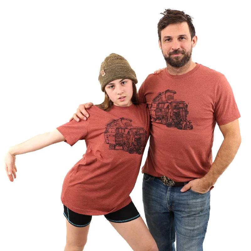 Family Van T Shirt Fashionable Trendy Casual