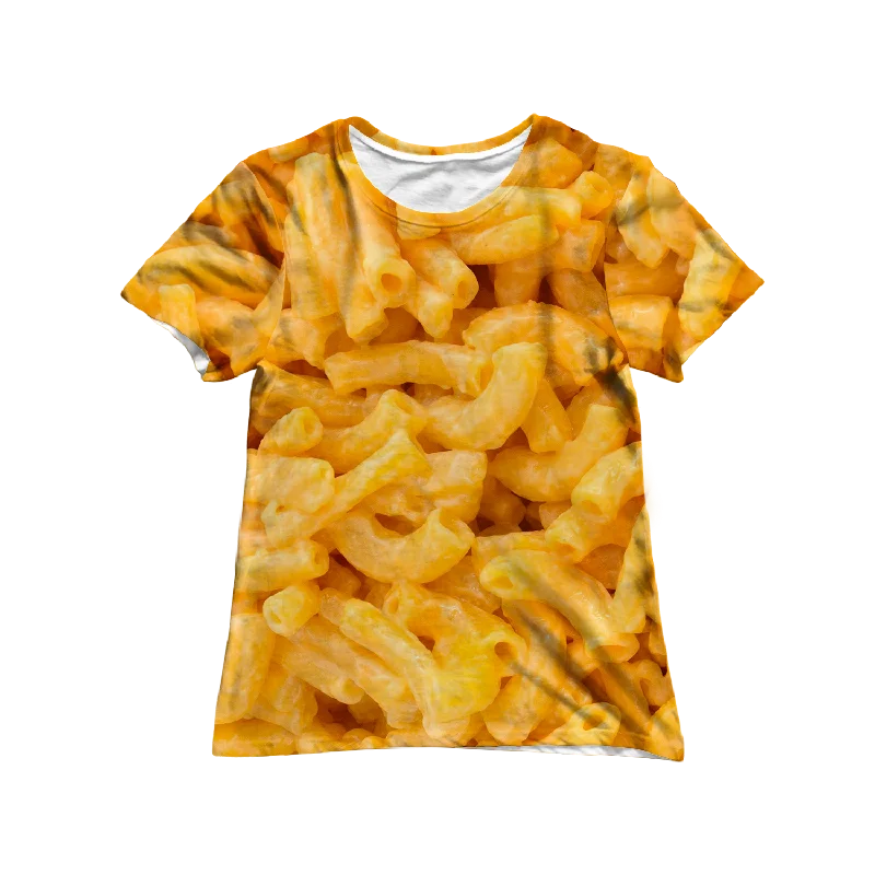 Mac N' Cheese Women's Tee Rayon Fabric Velvet Fabric Corduroy Fabric