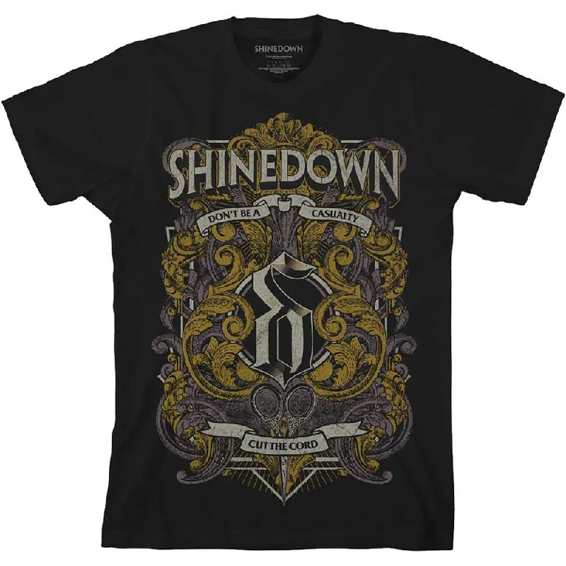 SALE | Shinedown | Official Band T-shirt | Ornamental Scissors Anti-Shrink Durable Soft